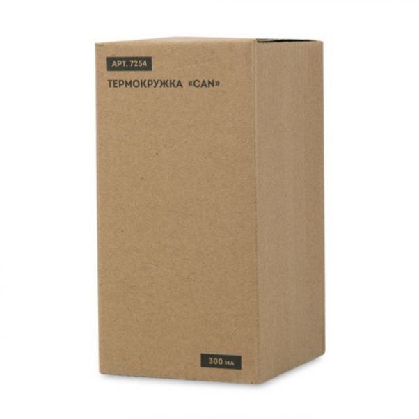 Термокружка Can черная