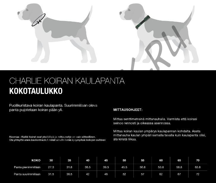 Ошейник мартингейл коричневый Back on Track Charlie Ruskea