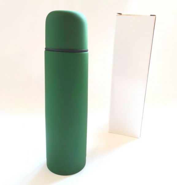 Термос Soft зеленый