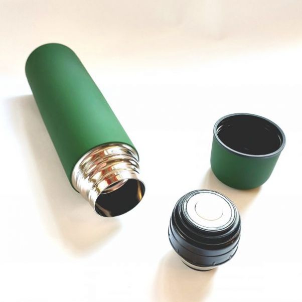 Термос Soft зеленый