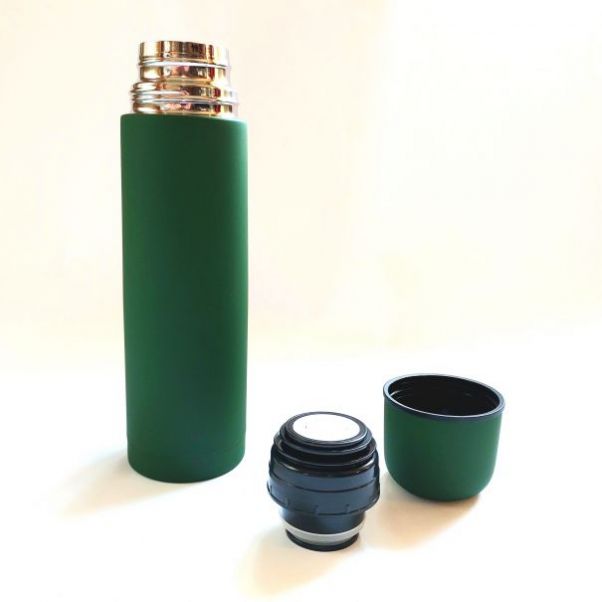 Термос Soft зеленый