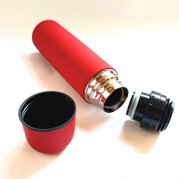 Термос Soft красный