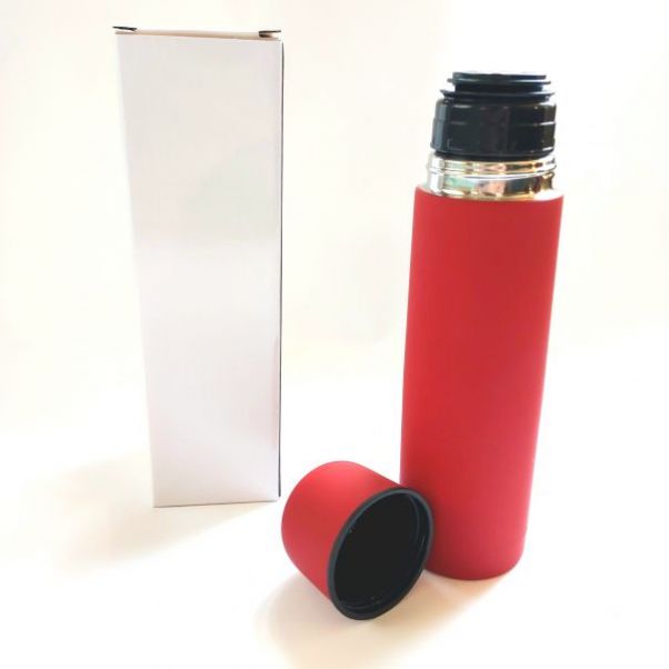 Термос Soft красный