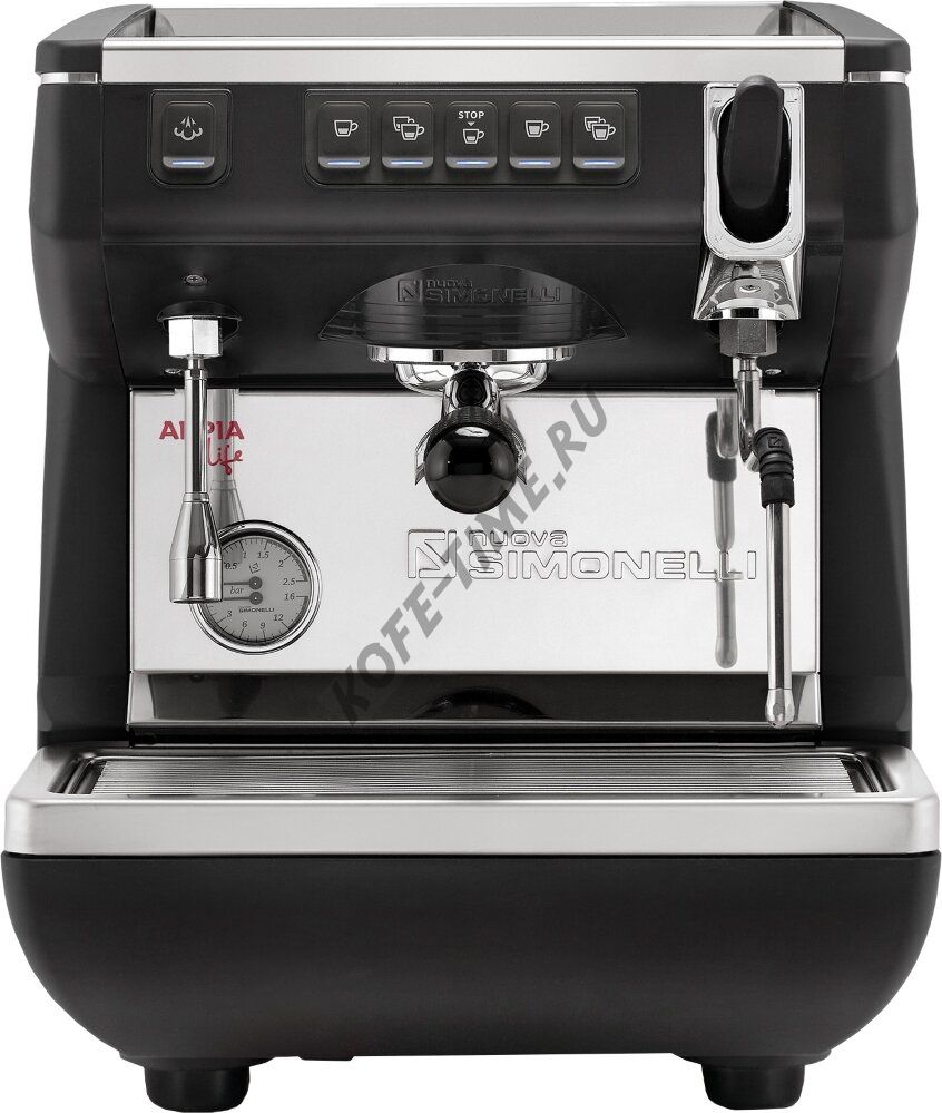 Рожковая кофемашина Nuova Simonelli Appia Life 1Gr V 220V black