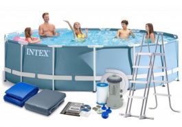 Intex 26726, каркасный бассейн 457 x 122 см Prism Frame Pool