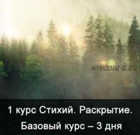 [Школа Меньшиковой] 1 курс Стихий. Сила Стихий. Базовый курс – 3 дня (без камней) (Ксения Меньшикова)