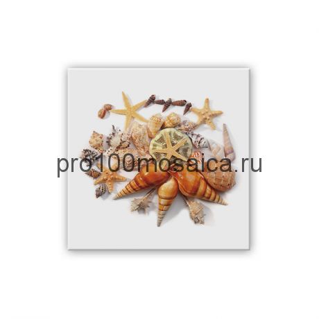 Панно РТ керамическая плитка 15х15 Фотоплитка UV печать + лак Fabrizio Roberto