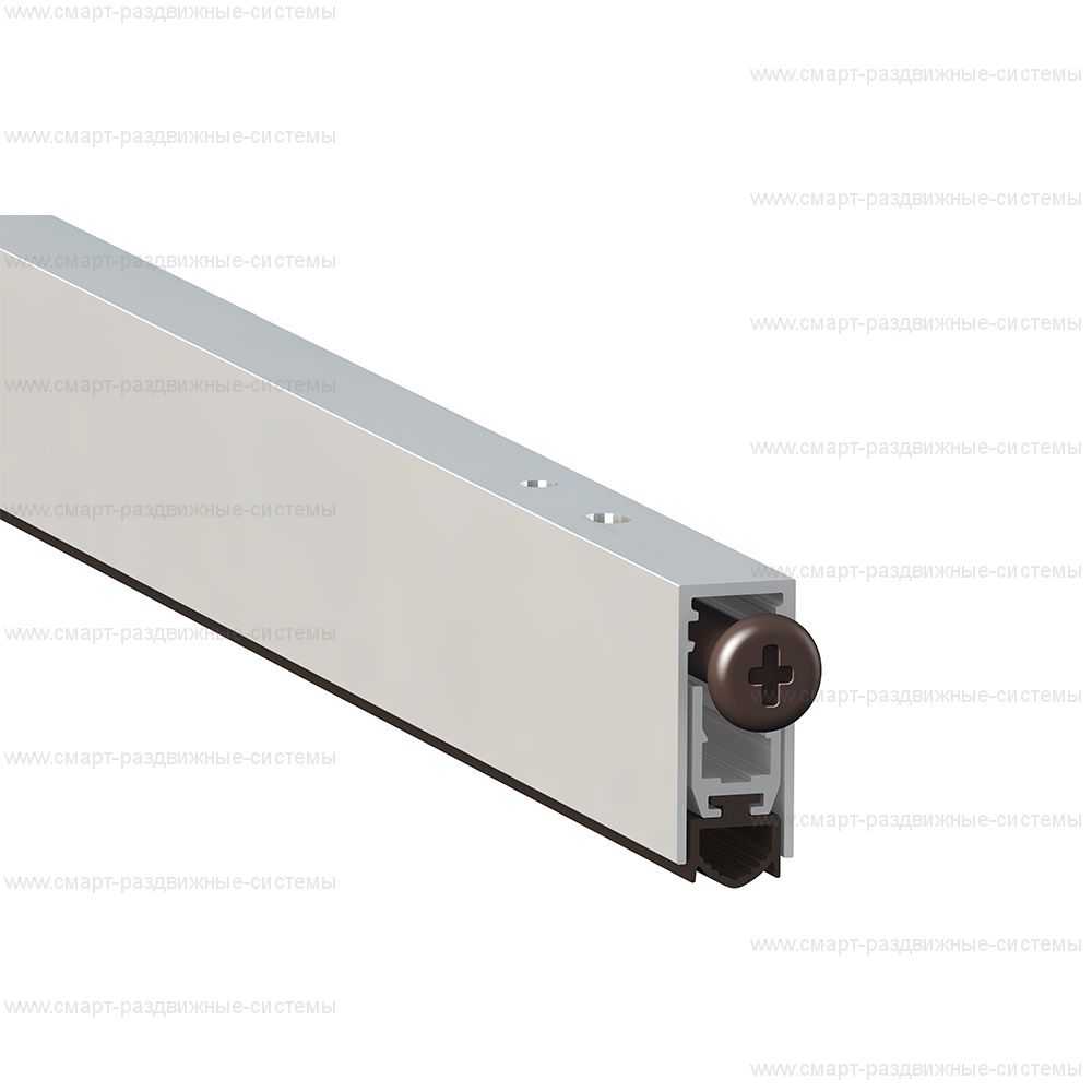 Автоматический порог врезной Venezia 420/930-730 мм 34 Дб (регулировка 1 уровень)