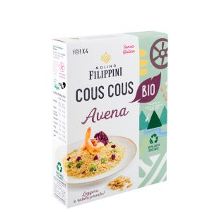 Кускус из овса и кукурузы био Molino Filippini Cous Cous Avena Bio 250 г - Италия