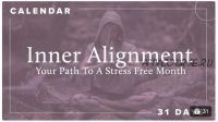 Boho Beautiful Official. Calendars. Inner Alignment | 31 Day Yoga Calendar (bohobeautiful)