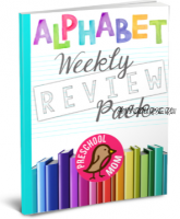 Рабочая тетрадь на английском: Alphabet Review Pack [Crafty classroom]