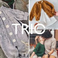 [Elfcrochet] TRIO комбинезон + кардиган + платье AIR_COLLECTION (Эльвира Рукосаева)