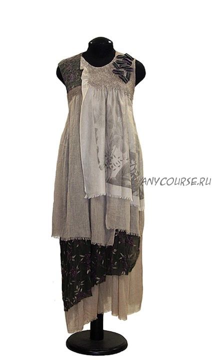 [Валяние] Сарафан в стиле Бохо(Нина Демидова)