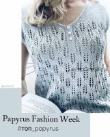 [Вязание] Топ «Papyrus» (knittorine)