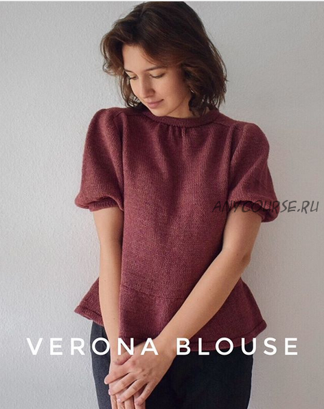 [Вязание] Блуза «verona_blouse» (thiscosynest)