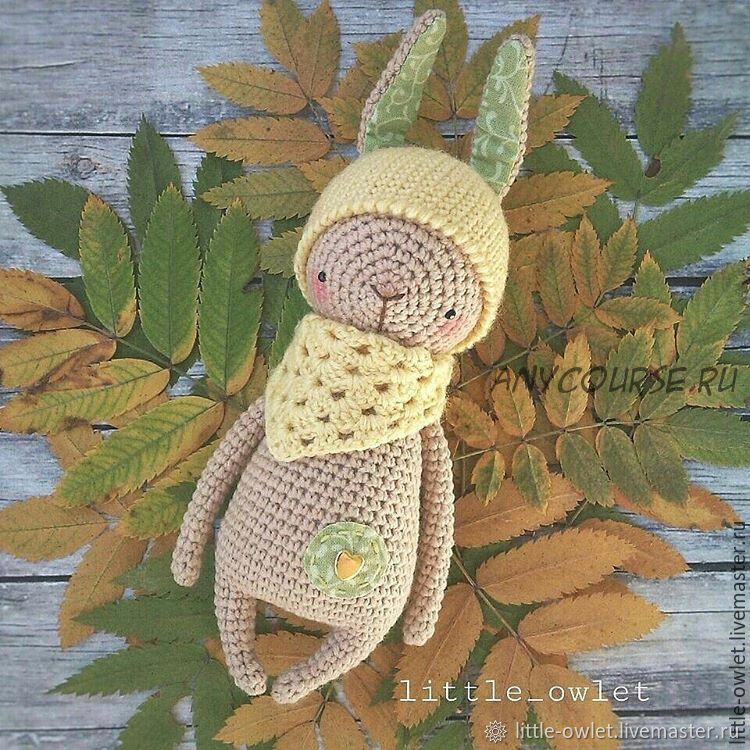 [little_owlet] Вязаный Зайка (Марина Колмыкова)