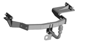 Фаркоп на Kia Sorento 2020-, Hyundai Santa Fe IV рестайлинг 2021-. Необходима подрезка бампера. Тип шара: A. Нагрузки: 2000/100 кг