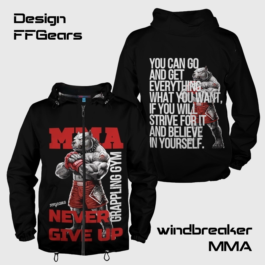 Ветровка FFG MMA Bulldog-V1