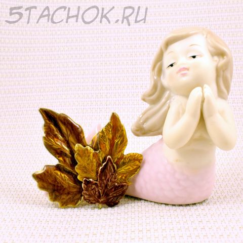 Брошь "Золотые кленовые листья" (KC США)