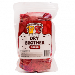 Супер-впитывающая микрофибра для сушки BUFF BROTHERS MEGA DRY BROTHER MAROON 900 GSM 80x50