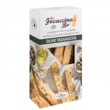 Фокачча Grissinificio Bo с оливками Таджаска - 100 г (Италия)
