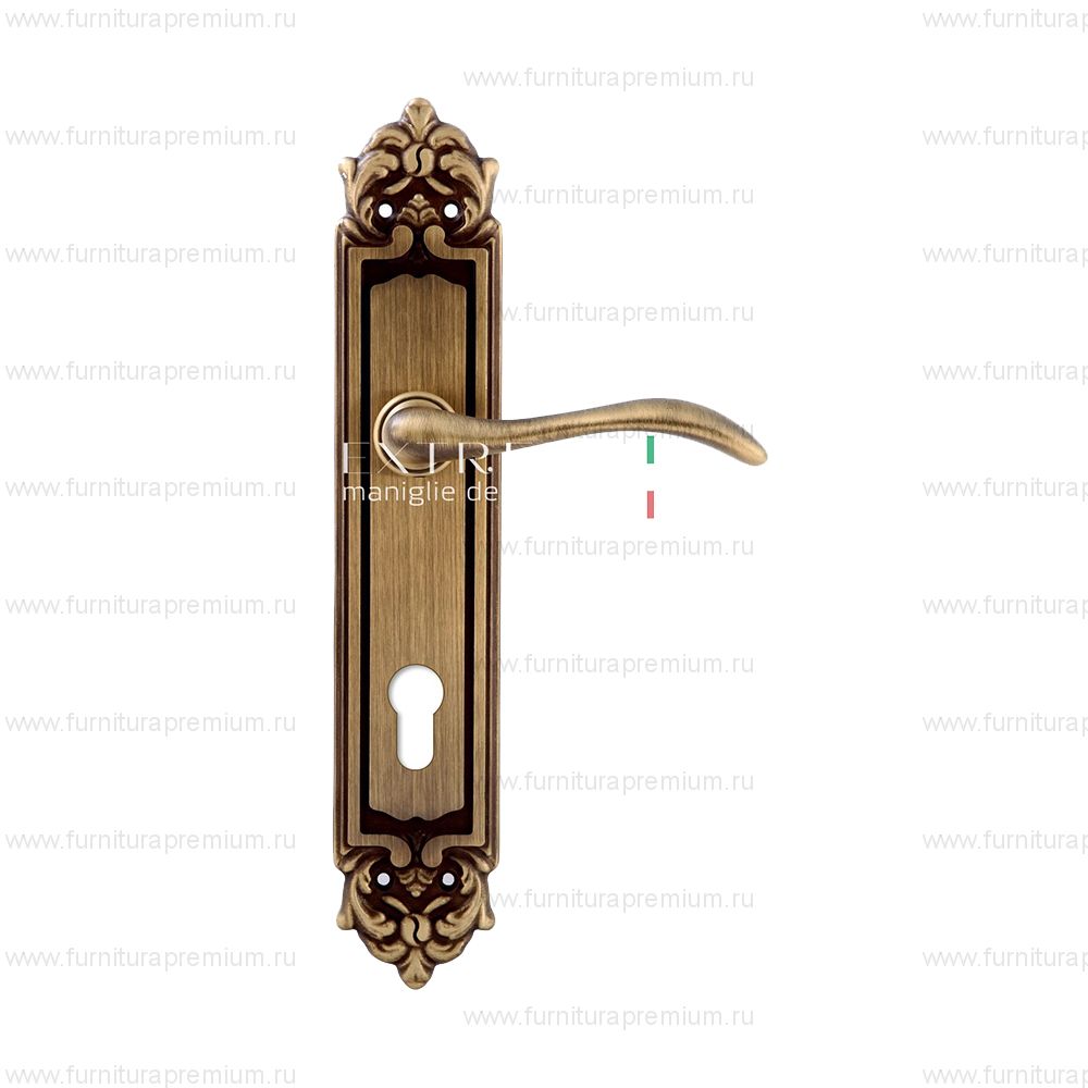 Ручка на планке Extreza Agata 310 CYL PL02