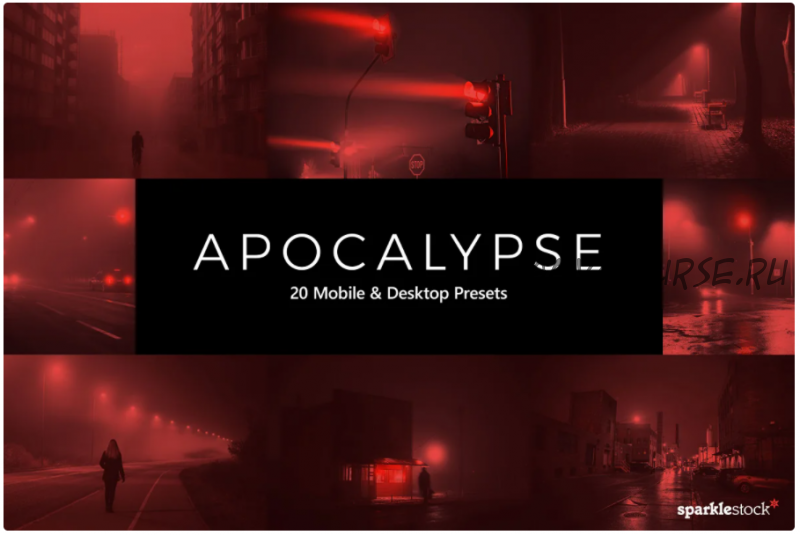 [Creativemarket] 20 Apocalypse LR Presets and LUTs