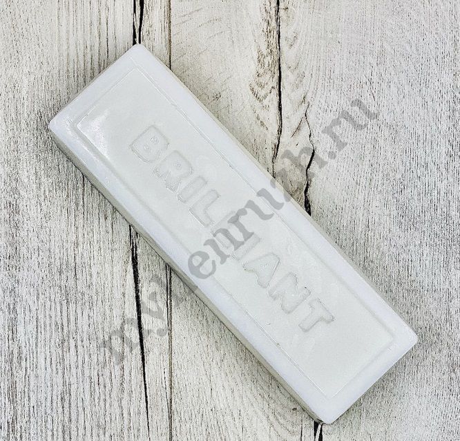 Мыльная основа BRILLIANT HARD White, белая, 1 кг