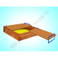 Песочница  Коробка с крышками №17