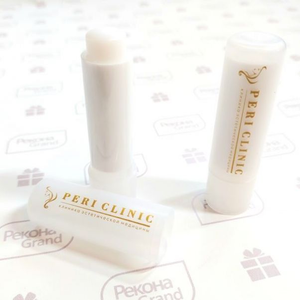 Помады с логотипом PERI CLINIC