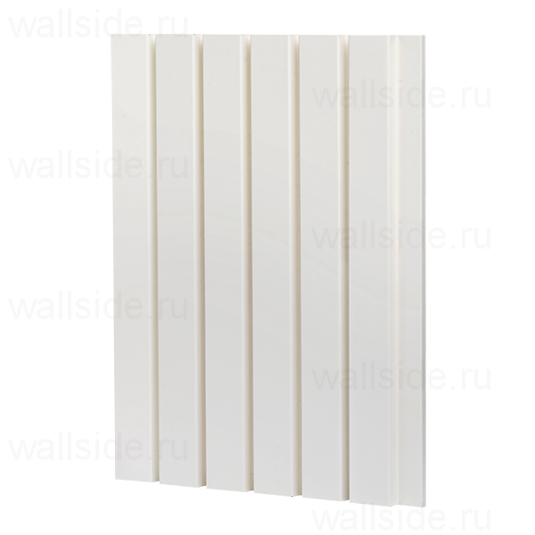 Реечная стеновая панель Ликорн кремовая