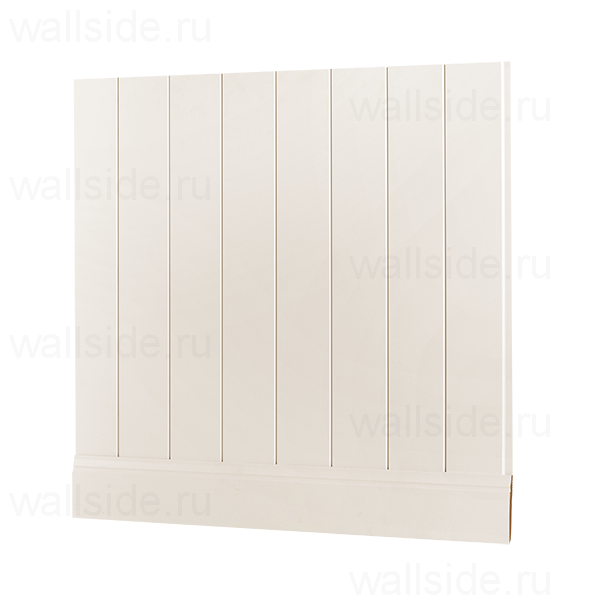 Скандинавская стеновая МДФ панель Ликорн кремовая
