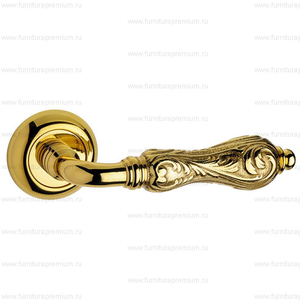 Ручка Fimet Flora 147 231C на круглой розетке