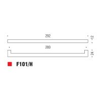 Мебельная Ручка Colombo Design F101 схема 280мм