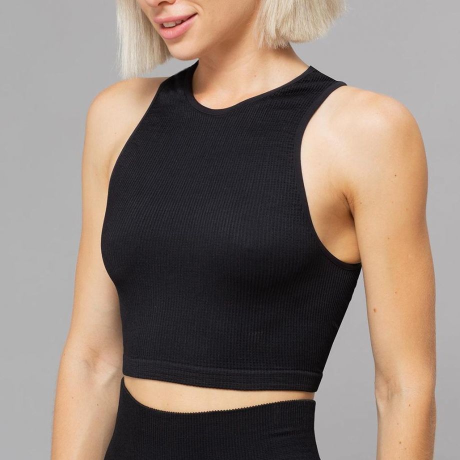 топ GIULIA Halter Top Rib