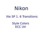 Nikon Lite SP 1.6 Transitions Style Colors  ECC UV
