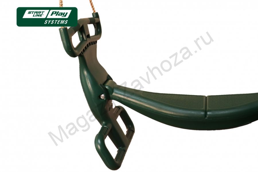 Cиденье для качели двойное зеленое