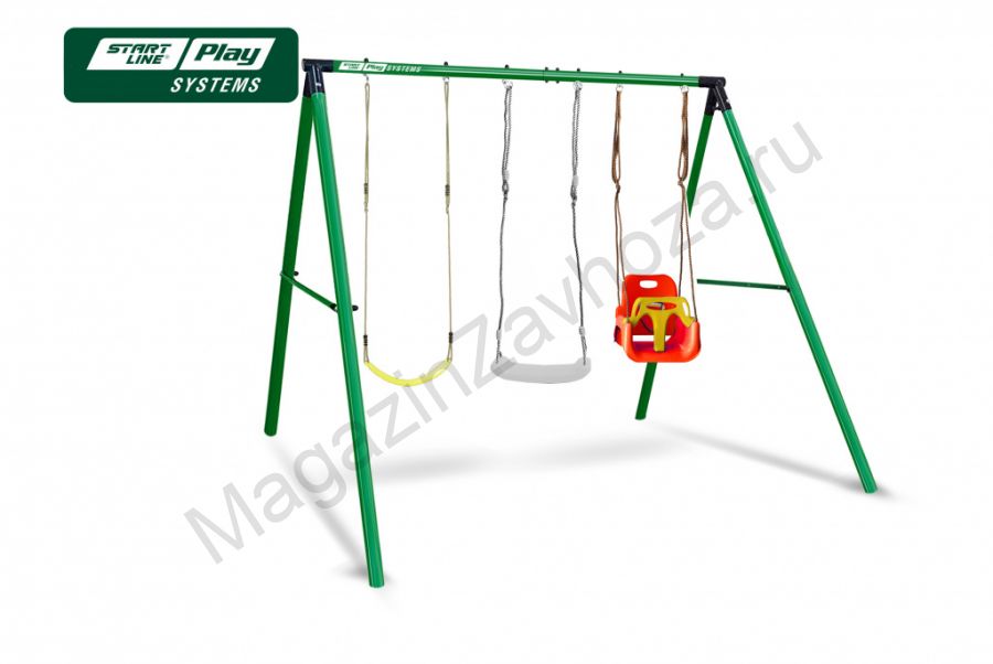 Качели SLP SYSTEMS 3 секции плюс сиденье с фиксацией плюс сиденье гибкое плюс сиденье лодочка