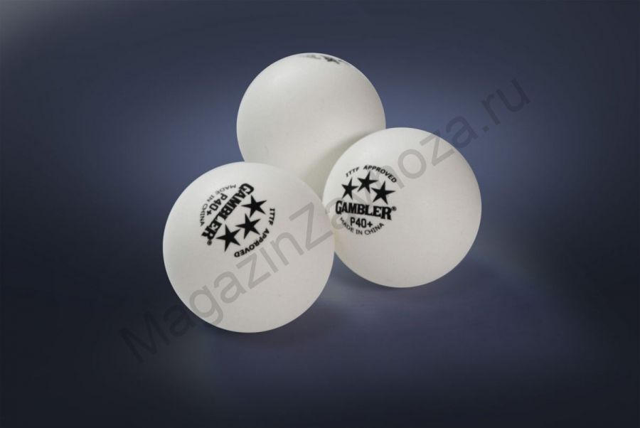 Теннисные мячи Gambler p40+ ball, 6