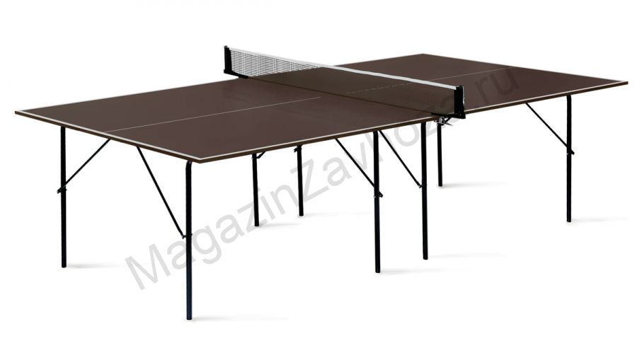 Теннисный стол Hobby Outdoor - стол для настольного тенниса с влагостойким покрытием для использования на открытых площадках дач, загородных домов