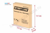 Теннисный стол Leader Pro - профессиональный стол для тренировок и соревнований. Предназначен для игры в помещении.