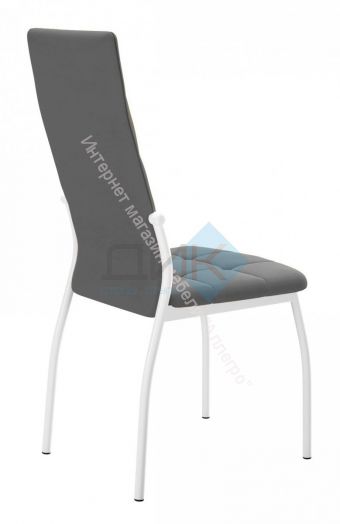 Стул ГАЛС-М каркас белый ткань B22 GREY