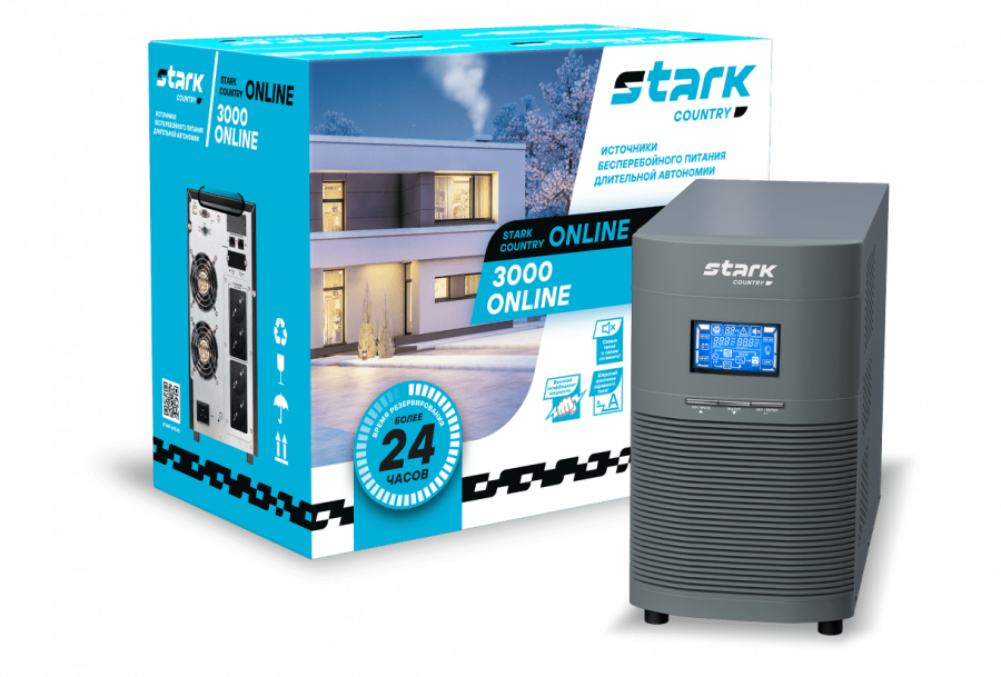 ИБП Stark Country 3000 online, 12А