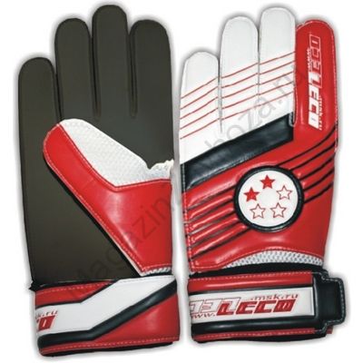 Перчатки футбольные вратарские 2 звезды разм.L