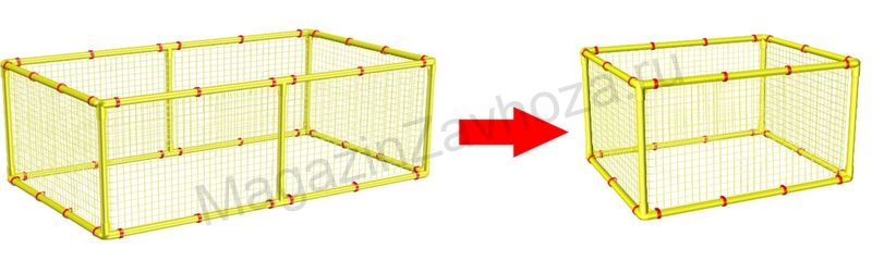 Дополнительная сетка для манежа 100 х 125