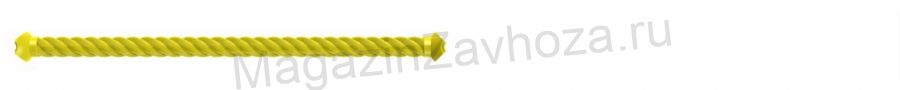 Канатный элемент усиленный 50 см желтый