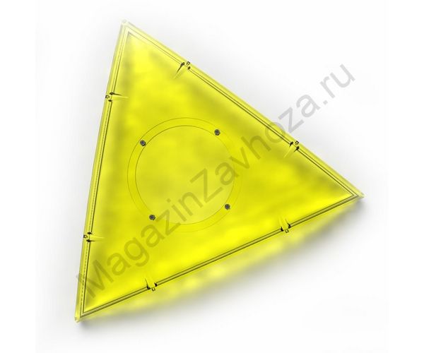 Деталь геокупола 3 м C желт прозрачный