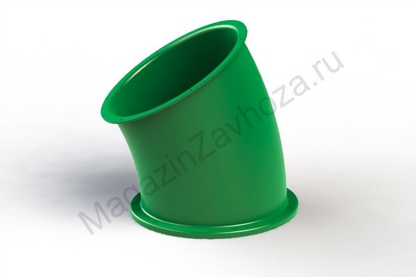 Деталь туннельных горок Поворот 30 град. зел