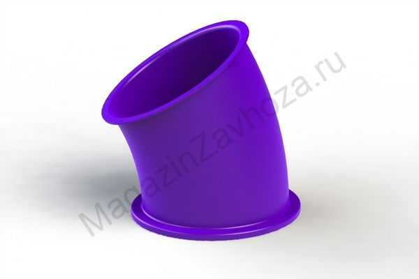 Деталь туннельных горок Поворот 30 град. фиол