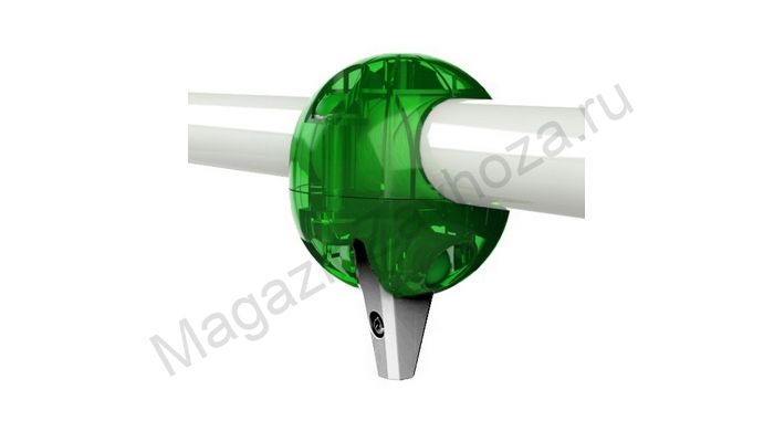 Подшипниковая система качания с креплением на трубу 76 мм макс 600 кг зел прозрачный